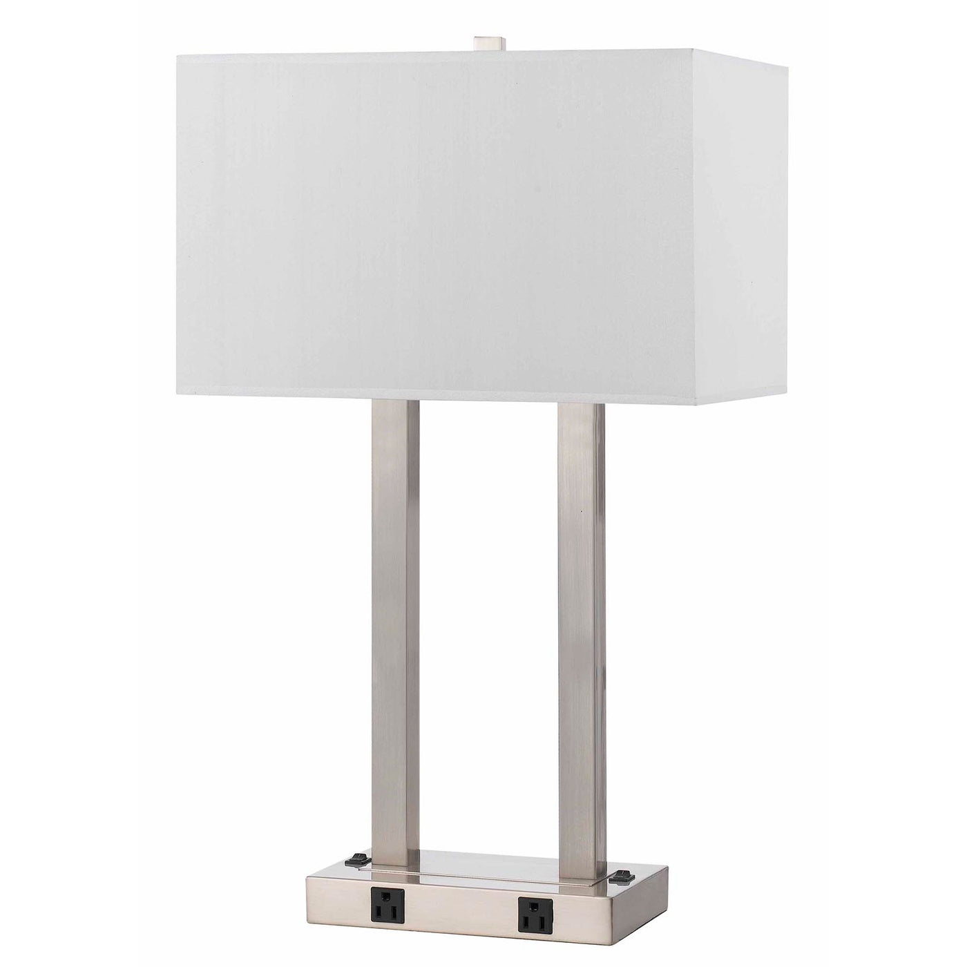 60W X 2 Metal Desk Lamp W/Two Outle