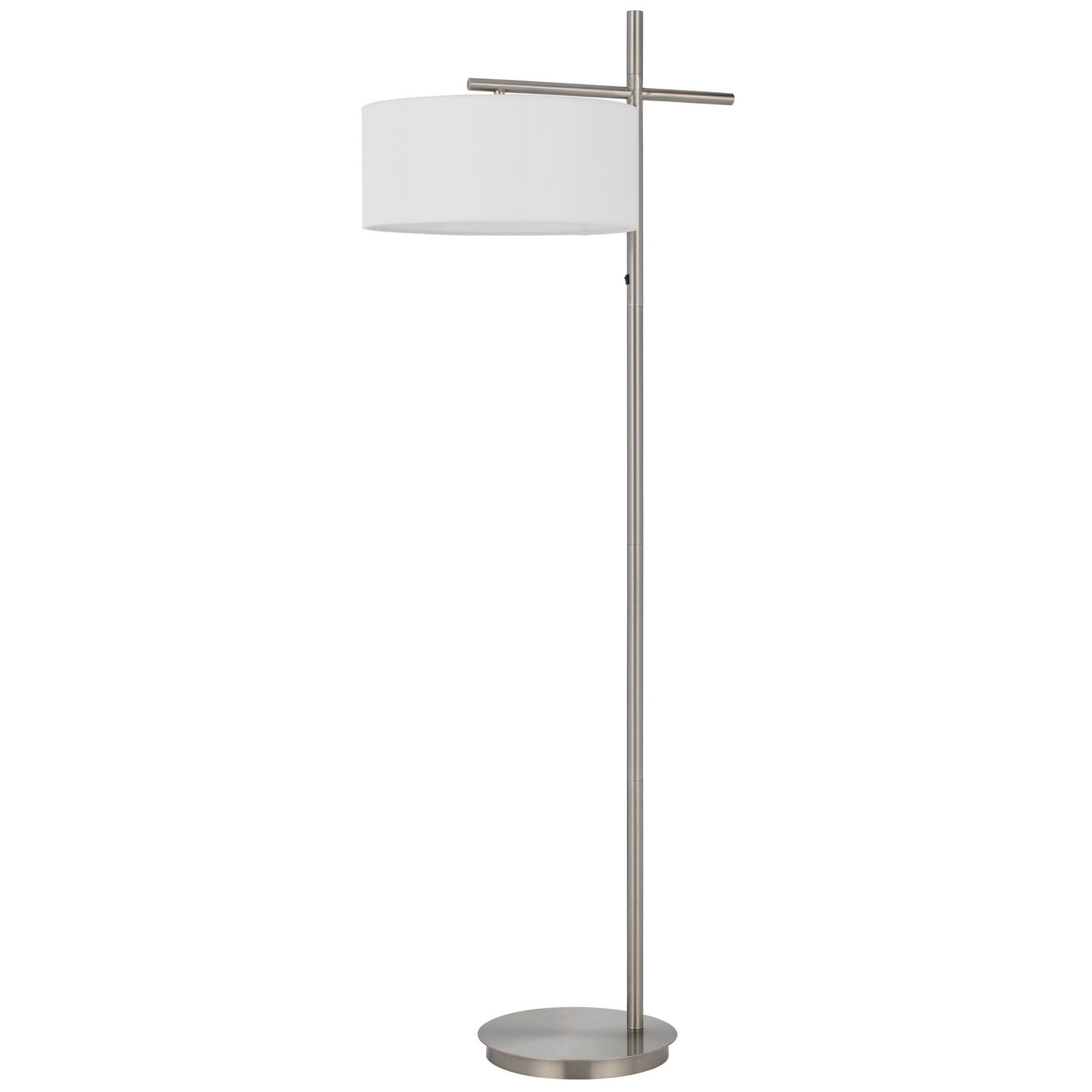 LAVAL METAL FLOOR LAMP WITH POLE ROCKER SWITCH Floor Lamp Cal Lighting