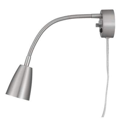 6W LED GOOSENECK BEDSIDE READING LIGHT (3K, 6W GU10 BULB INCLUDED) Wall Lamp Cal Lighting