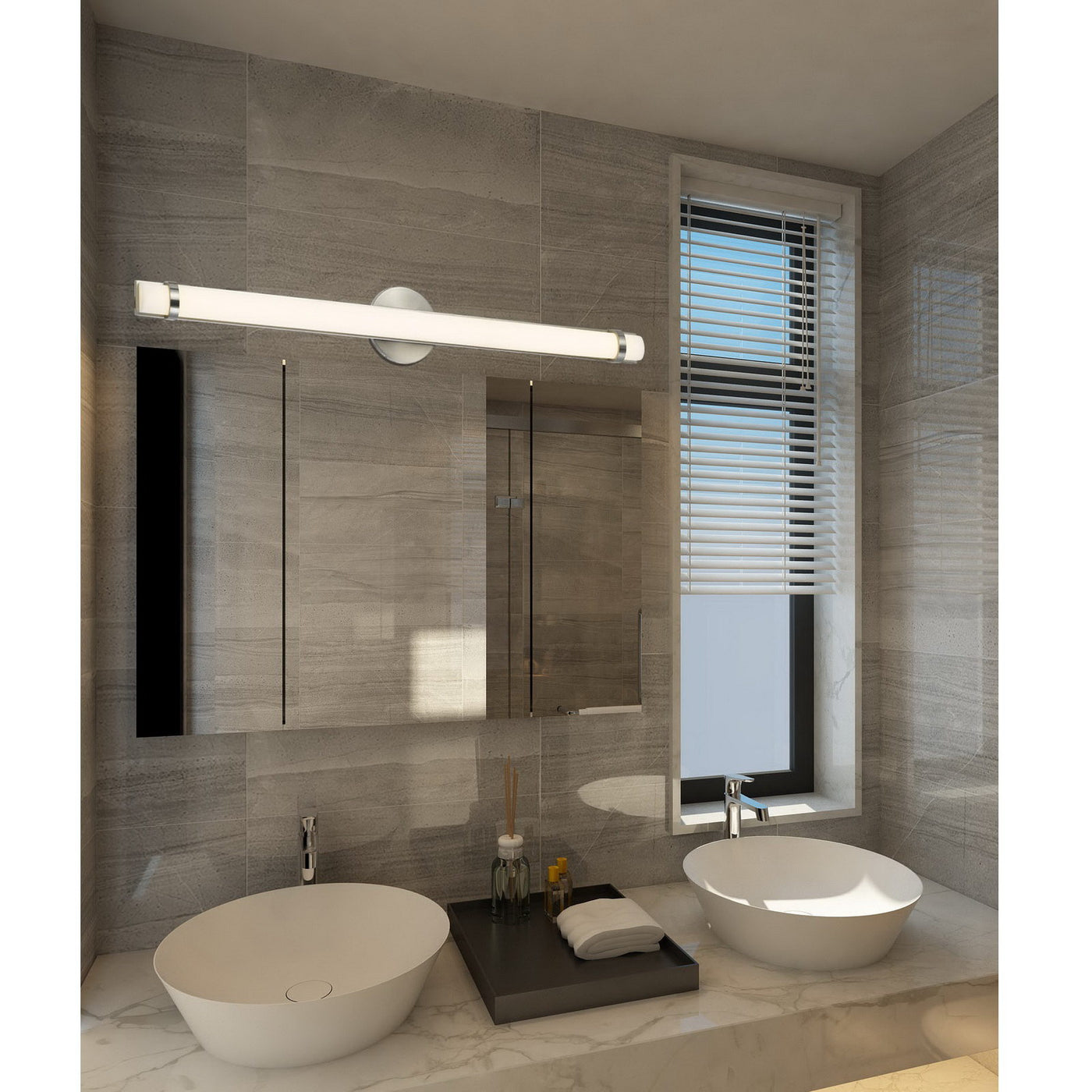 39W AC LED VANITY LIGHT. L: 36" Bath and Vanity Cal Lighting