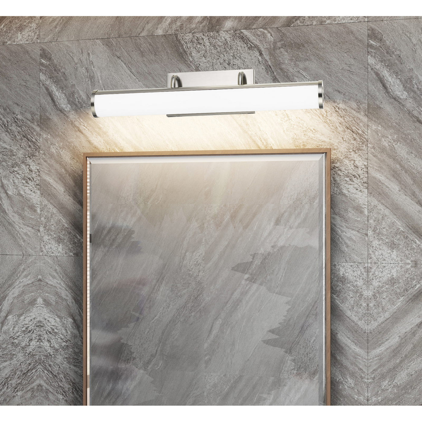 INTEGRATED LED 26W, 1950 LUMEN, 80 CRI DIMMABLE VANITY LIGHT WITH ACRYLIC DIFFUSER Bath and Vanity Cal Lighting