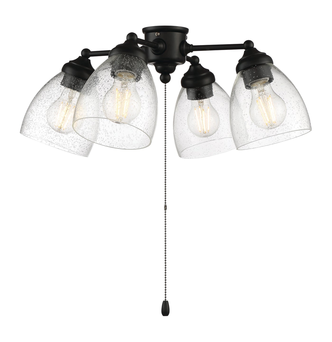 4 Light Universal Light Kit in Flat Black Accessory Craftmade