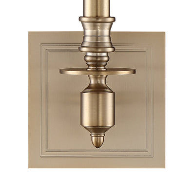 Lloyd 1 Light Aged Brass Sconce Wall Sconce Crystorama