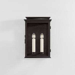 Louie Exterior Wall Sconce