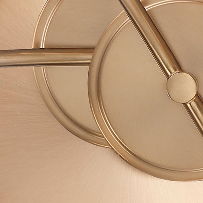 Brian Patrick Flynn Hulton 5 Light Luxe Gold Chandelier Chandelier Crystorama