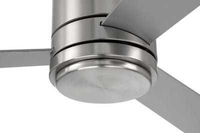 52" McCoy in Brushed Polished Nickel w/ Brushed Nickel Blades Ceiling Fan CRAFTMADE