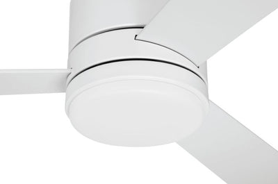 52" McCoy in White w/ White Blades Ceiling Fan CRAFTMADE