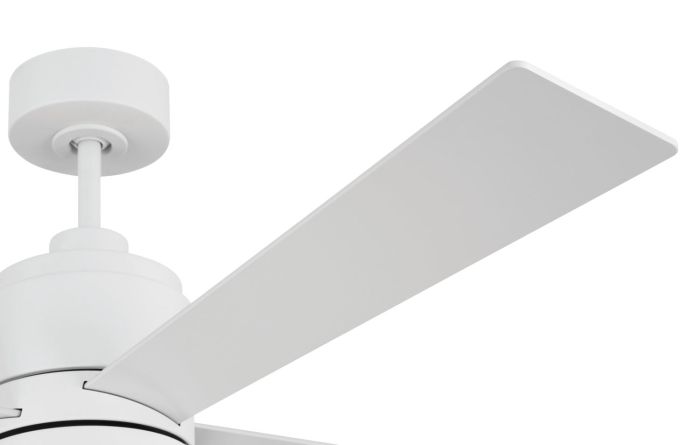 52" McCoy 4-Blade in White w/ White Blades Ceiling Fan CRAFTMADE