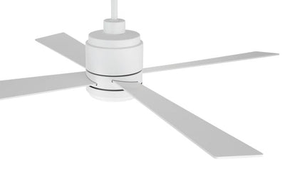 52" McCoy 4-Blade in White w/ White Blades Ceiling Fan CRAFTMADE