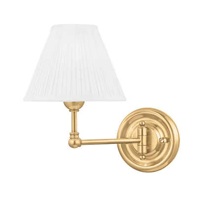 Classic No.1 Wall Sconce Wall Sconce Hudson Valley Lighting