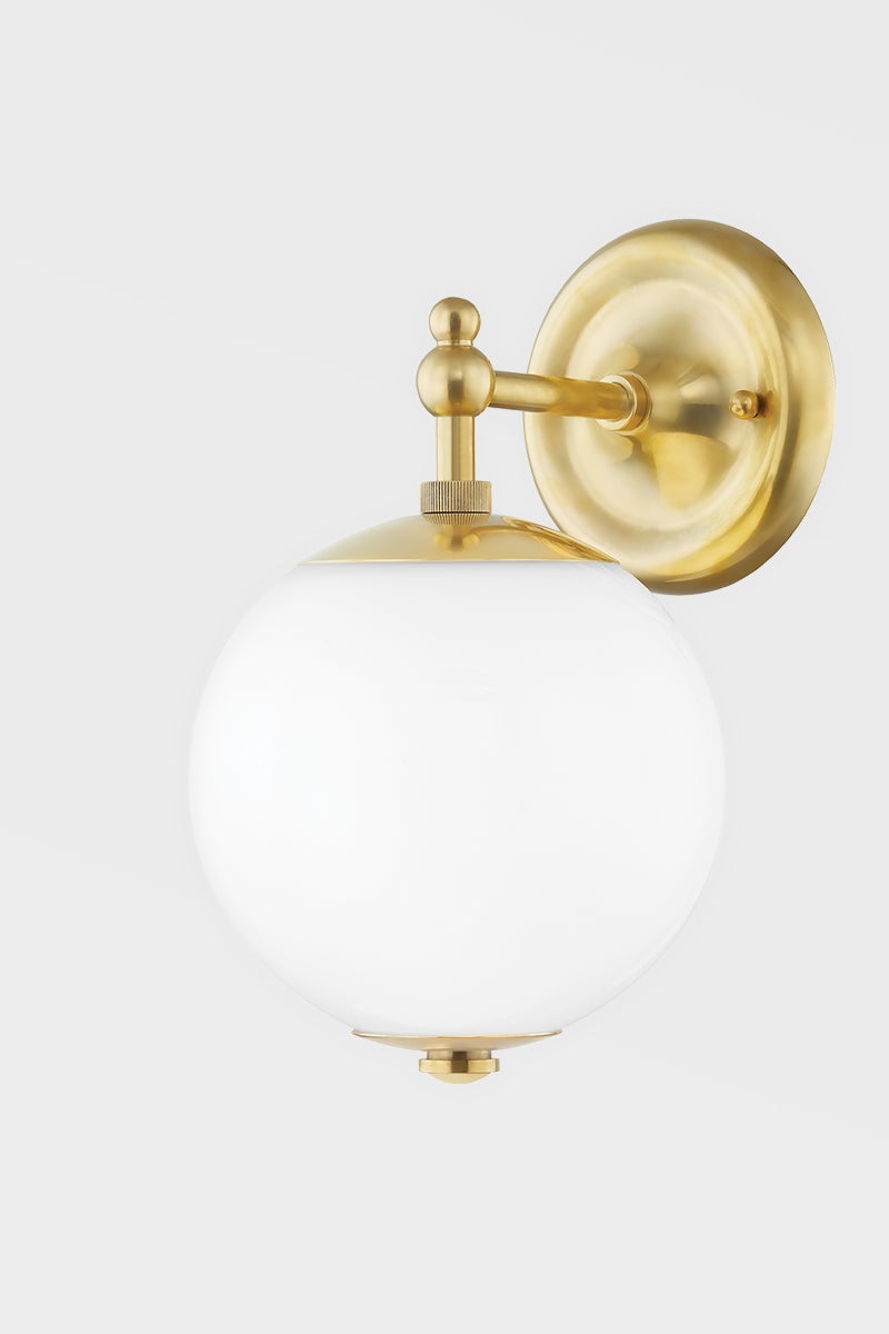 Sphere No.1 Wall Sconce Wall Sconce Hudson Valley Lighting