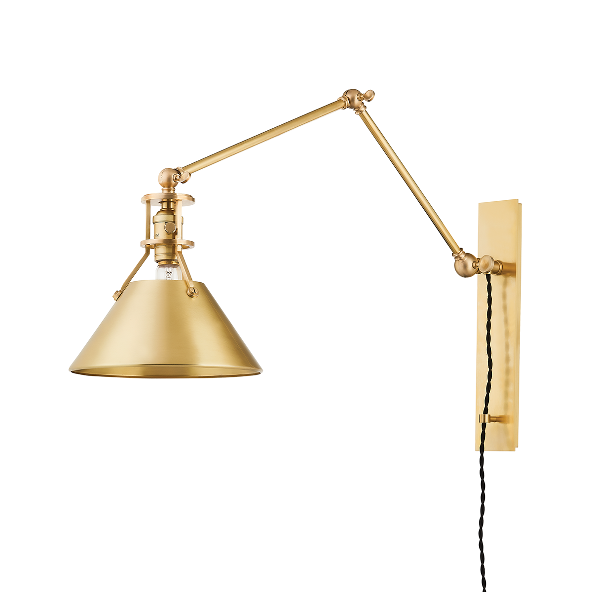 Hudson Valley Lighting METAL NO. 2 Plug-in Sconce