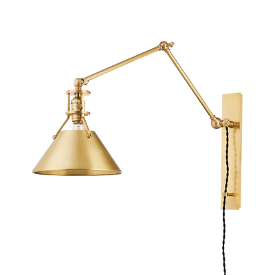 Hudson Valley Lighting METAL NO. 2 Plug-in Sconce