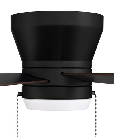 52" Merit in Flat Black  w/ Flat Black/Greywood Blades Ceiling Fan CRAFTMADE