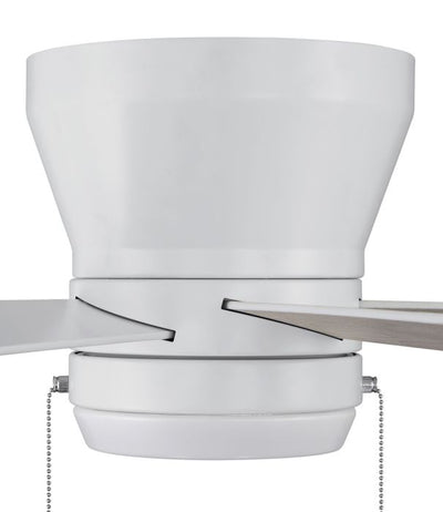 ##Antique Hardware## 52" Merit in White w/ White/Washed Oak Blades