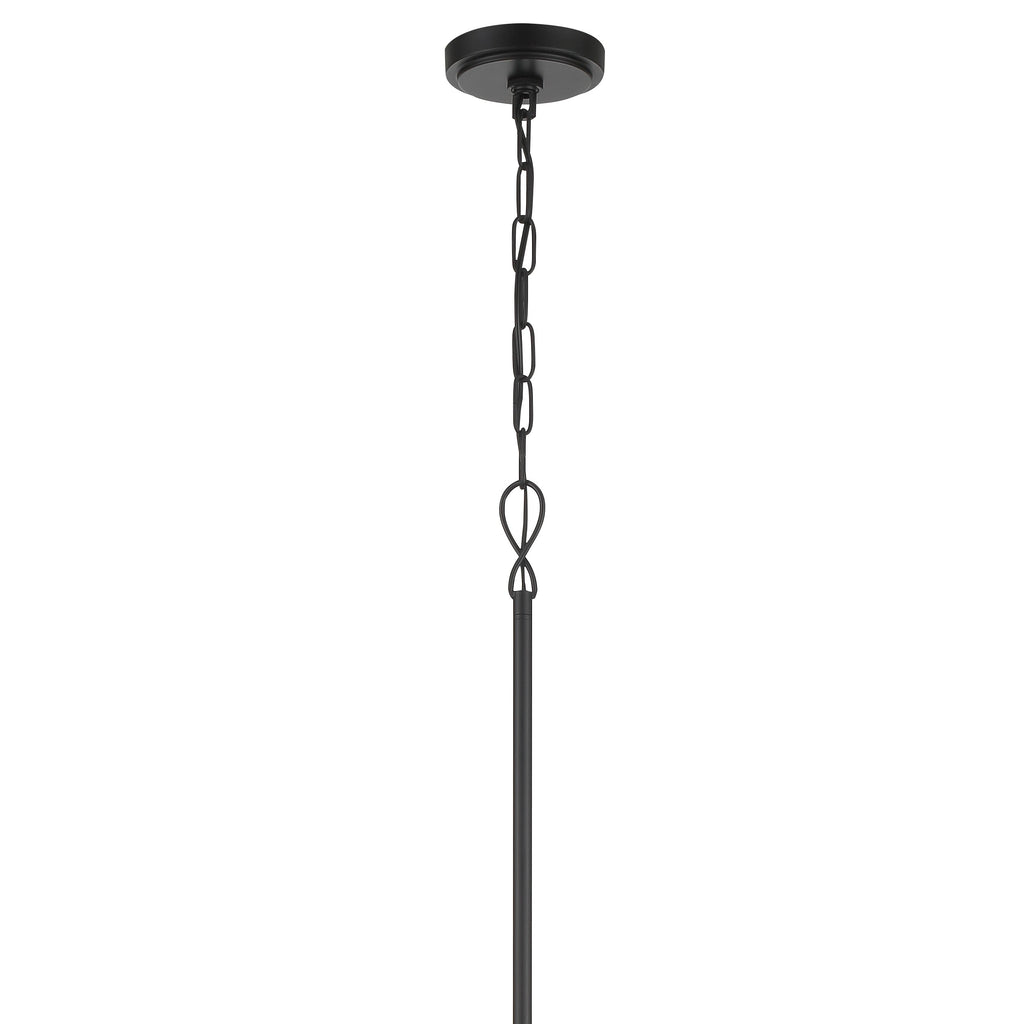 Mila 15 Light Black Chandelier Chandelier Crystorama