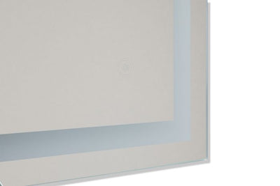 30” x 24” x 1.4” Rectangular LED Mirror, defogger & dimmer, 3000K Mirror Craftmade