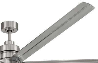 80" Mondo in Brushed Polished Nickel w/ Brushed Nickel Blades Accessory CRAFTMADE