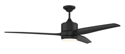 60" Mobi Indoor/Outdoor (Wet) in Flat Black w/ Flat Black Blades Ceiling Fan CRAFTMADE