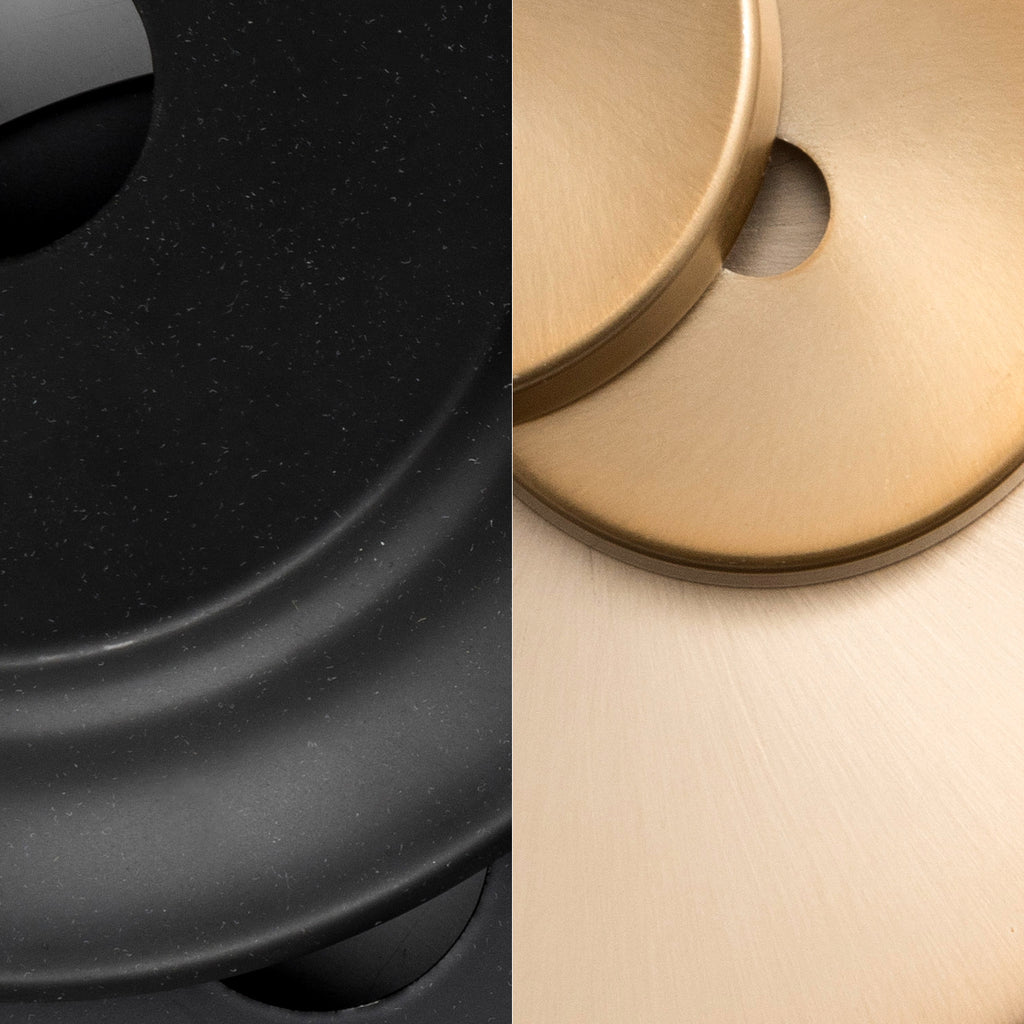 Brent 1 Light Matte Black + Vibrant Gold Sconce Wall Sconce Crystorama