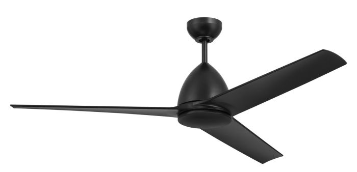 54" Nitro in Flat Black w/ Flat Black Blades Ceiling Fan CRAFTMADE