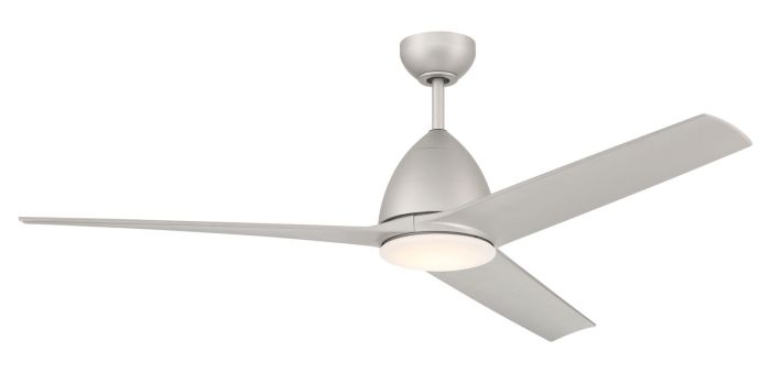 54" Nitro in Painted Nickel w/ Painted Nickel Blades Ceiling Fan CRAFTMADE