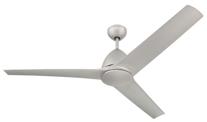 54" Nitro in Painted Nickel w/ Painted Nickel Blades Ceiling Fan CRAFTMADE