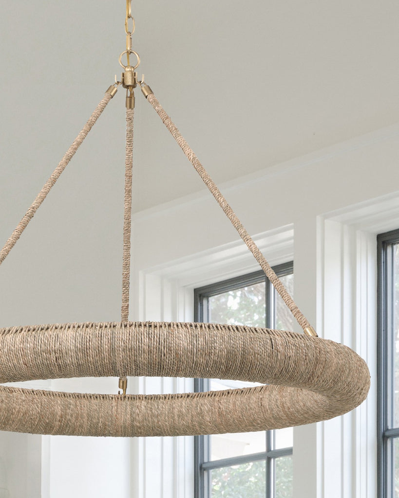 Oakley Integrated LED Soft Gold Chandelier Chandelier Crystorama