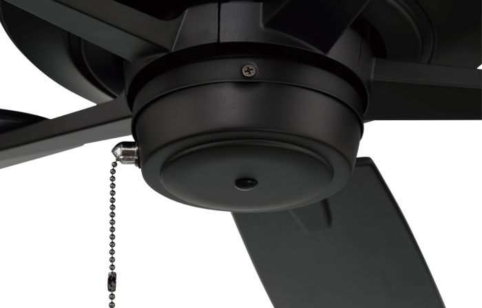 60" Outdoor Super Pro 60 in Flat Black w/ Flat Black Blades Ceiling Fan CRAFTMADE