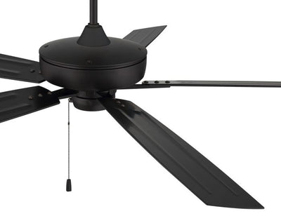 60" Outdoor Super Pro 60 in Flat Black w/ Flat Black Blades Ceiling Fan CRAFTMADE