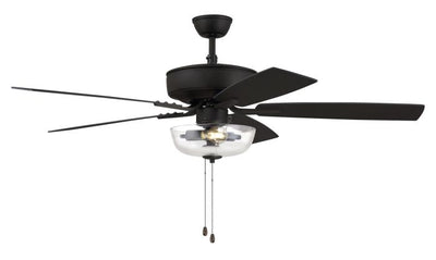 52" Pro Plus 101 in Espresso w/ Espresso/Walnut Blades Ceiling Fan CRAFTMADE