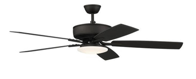 52" Pro Plus 112 in Espresso w/ Espresso/Walnut Blades Ceiling Fan CRAFTMADE