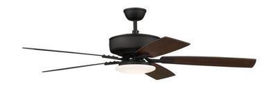 52" Pro Plus 112 in Espresso w/ Espresso/Walnut Blades Ceiling Fan CRAFTMADE