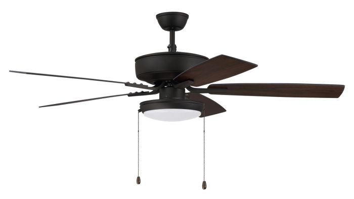 52" Pro Plus 119 in Espresso w/ Espresso/Walnut Blades Ceiling Fan CRAFTMADE