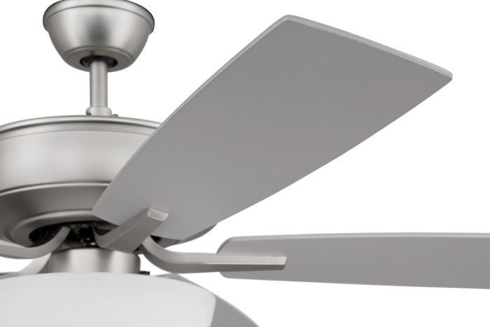 52" Pro Plus 211 in Brushed Nickel w/ Brushed Nickel/Greywood Blades Ceiling Fan CRAFTMADE