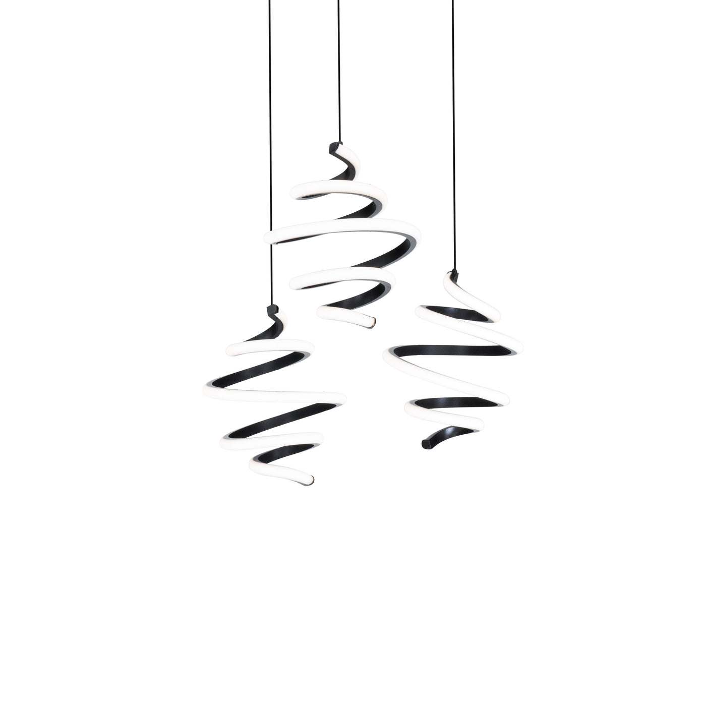 Whirl Multi-Light 4-CCT Pendant Pendant WAC Lighting