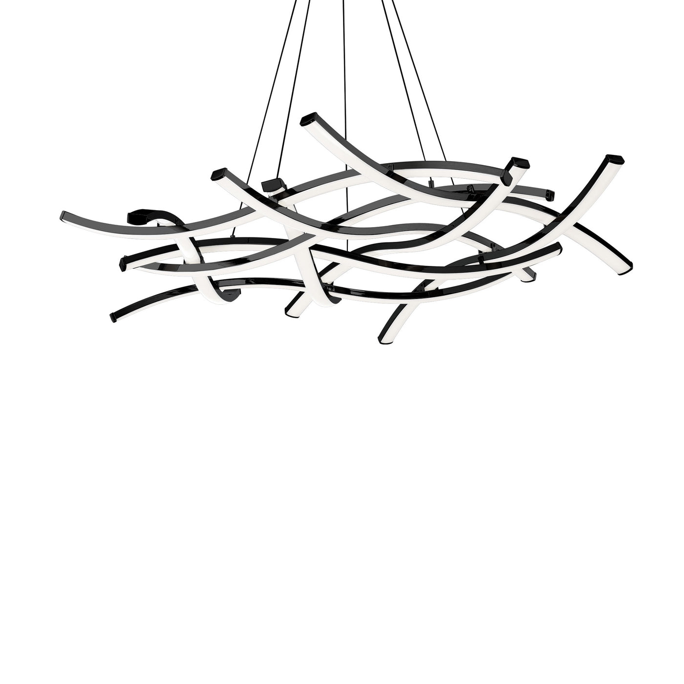 Divergence LED Chandelier Chandelier WAC Lighting