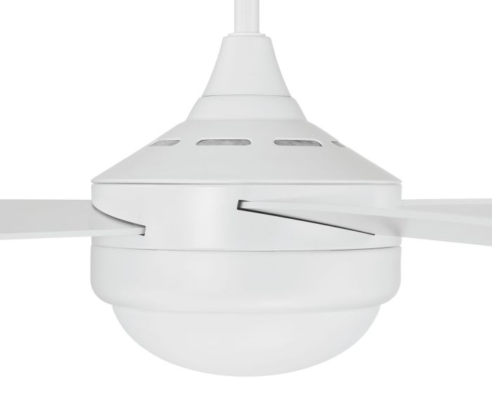 52" Phaze II 4-Blade in White w/ White Blades Ceiling Fan CRAFTMADE