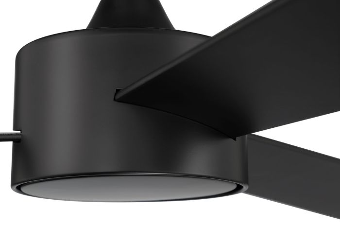 52" Provision Indoor/Outdoor (Damp) in Flat Black w/ Flat Black Blades Ceiling Fan CRAFTMADE