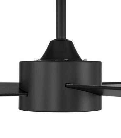 52" Provision Indoor/Outdoor (Damp) in Flat Black w/ Flat Black Blades Ceiling Fan CRAFTMADE