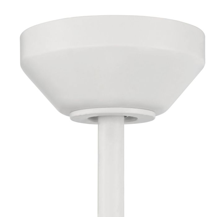 52" Provision Indoor/Outdoor (Damp) in Matte White w/ White Blades Ceiling Fan CRAFTMADE