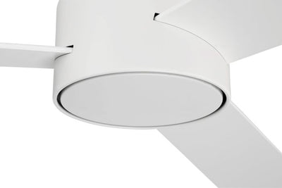 52" Provision Indoor/Outdoor (Damp) in Matte White w/ White Blades Ceiling Fan CRAFTMADE