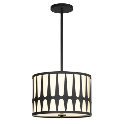 Royston 3 Light Black Mini Chandelier Chandelier Crystorama