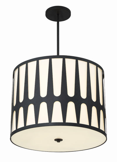 Royston 5 Light Black Chandelier Chandelier Crystorama