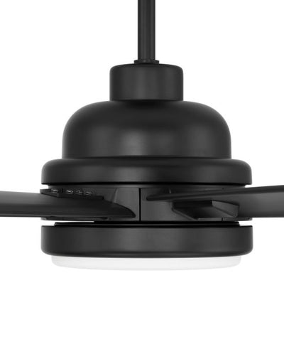 65" Rush in Flat Black w/ Flat Black Blades Ceiling Fan CRAFTMADE