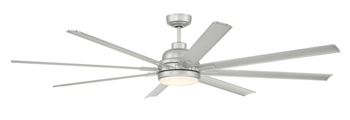 72" Rush in Painted Nickel w/ Painted Nickel Blades Ceiling Fan CRAFTMADE