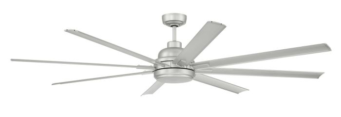 72" Rush in Painted Nickel w/ Painted Nickel Blades Ceiling Fan CRAFTMADE