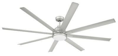 72" Rush in Painted Nickel w/ Painted Nickel Blades Ceiling Fan CRAFTMADE