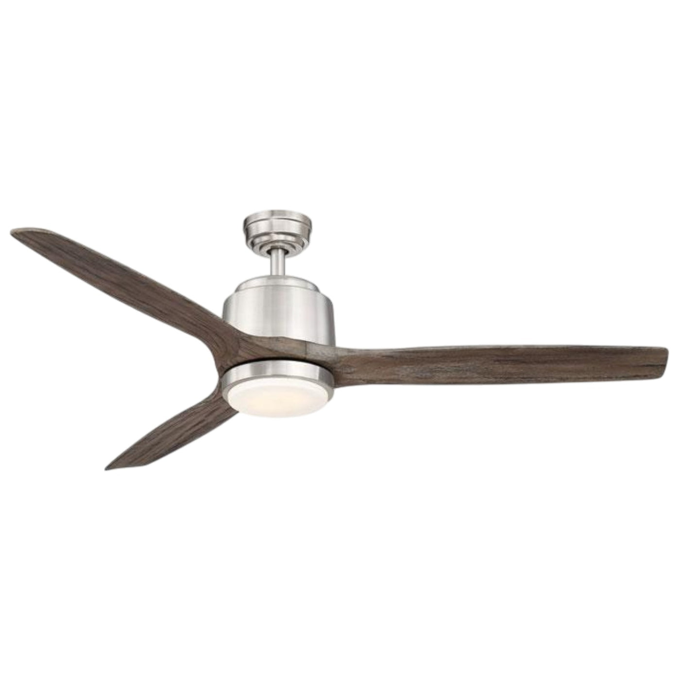 Reya 56 Inch Nickel Ceiling Fan