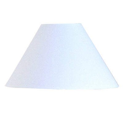 PLAIN LINEN SHADE 6 X 19 X 12 Shade Cal Lighting